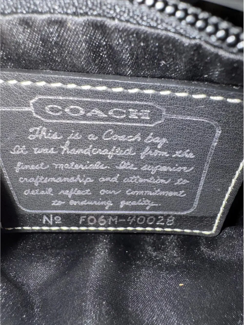 Coach Black Signature Canvas Wristlet with Leather Strap